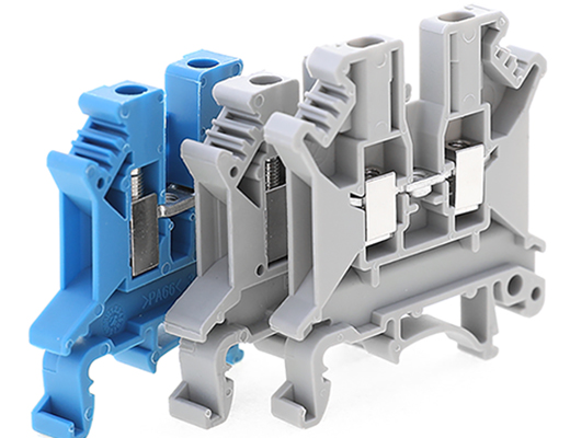 Electric wire terminal block connectors