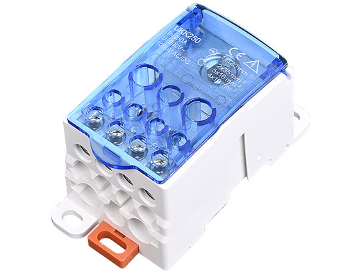 UKK250 DIN Rail terminal block UKK250A power terminal electrical distribution system unit block