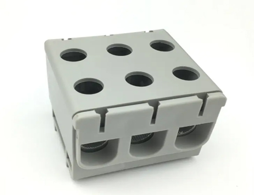 GX10-95&nbsp;Large&nbsp;Power&nbsp;Distribution&nbsp;Electric&nbsp;Copper&nbsp;Din&nbsp;Rail&nbsp;Busbar&nbsp;Screw&nbsp;Connection&nbsp;Terminal&nbsp;Blocks&nbsp;50-95mm2