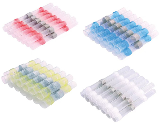 Waterproof Terminal Block Pressure-free Solder Ring Heat Shrink Tube Wire Terminal Block Quick Connector Wiring Sleeve